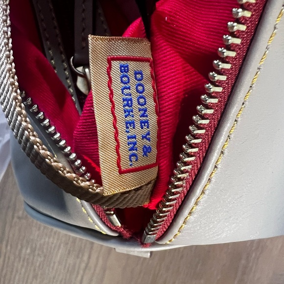 Dooney & Bourke Taupe Florentine Olivia NWOT - Picture 11 of 12